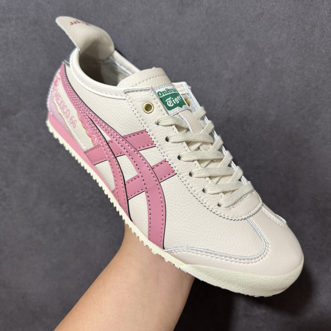 Onitsuka Tiger MEXICO 66 鬼塚虎/鬼冢虎 熊猫恶作剧 低帮 生活休闲鞋 男女同款
