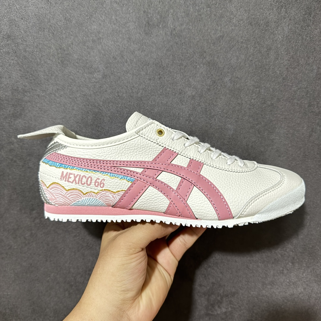 Onitsuka Tiger MEXICO 66 鬼塚虎/鬼冢虎 熊猫恶作剧 低帮 生活休闲鞋 男女同款