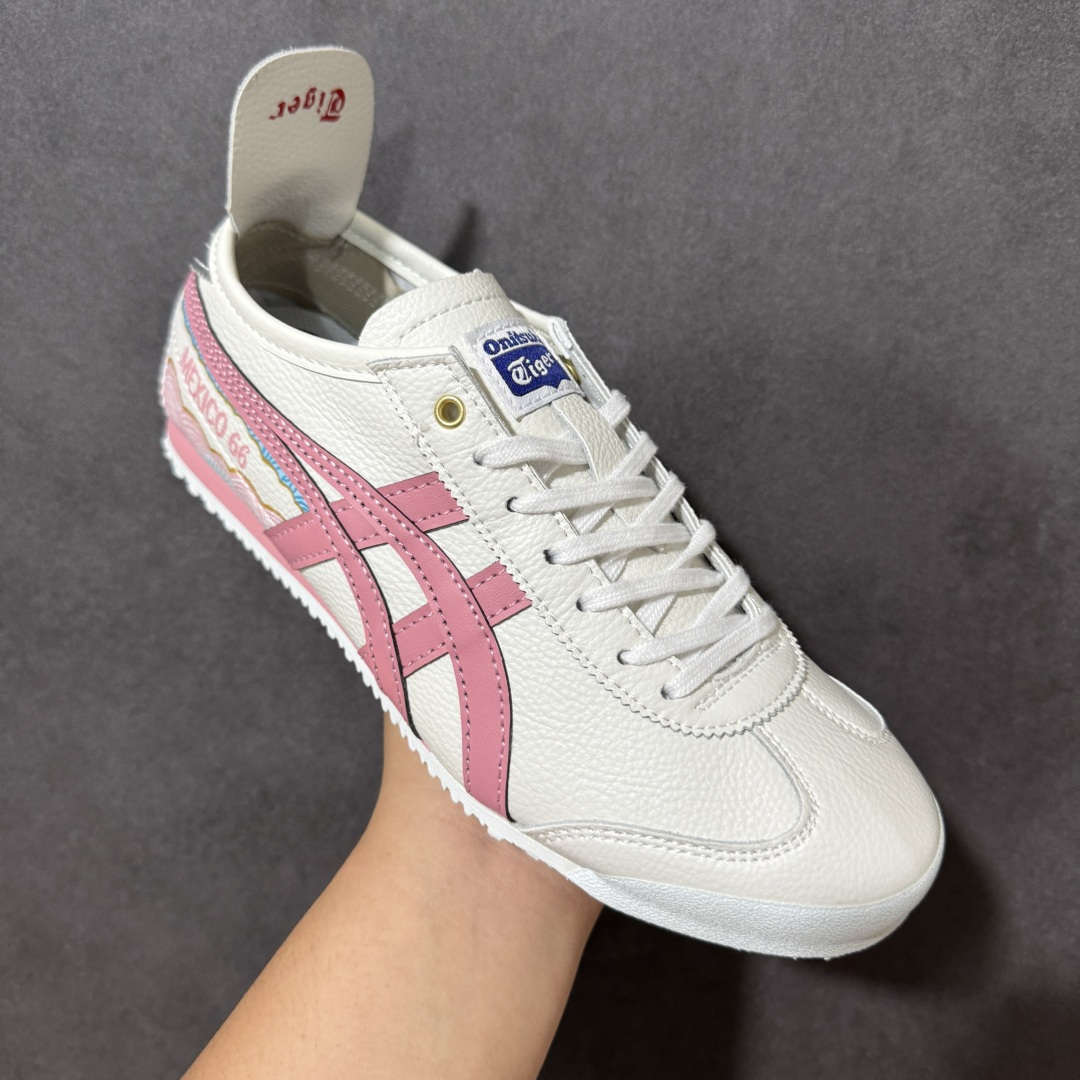 Onitsuka Tiger MEXICO 66 鬼塚虎/鬼冢虎 熊猫恶作剧 低帮 生活休闲鞋 男女同款