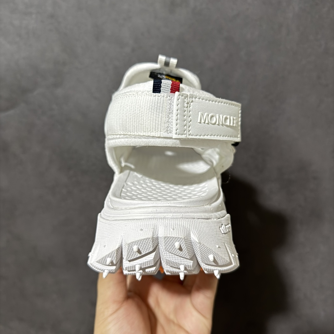 Moncler TrailgriPVela 盟可睐/蒙口露趾户外凉鞋 耐磨舒适防滑 织物材质沙滩鞋尺码：