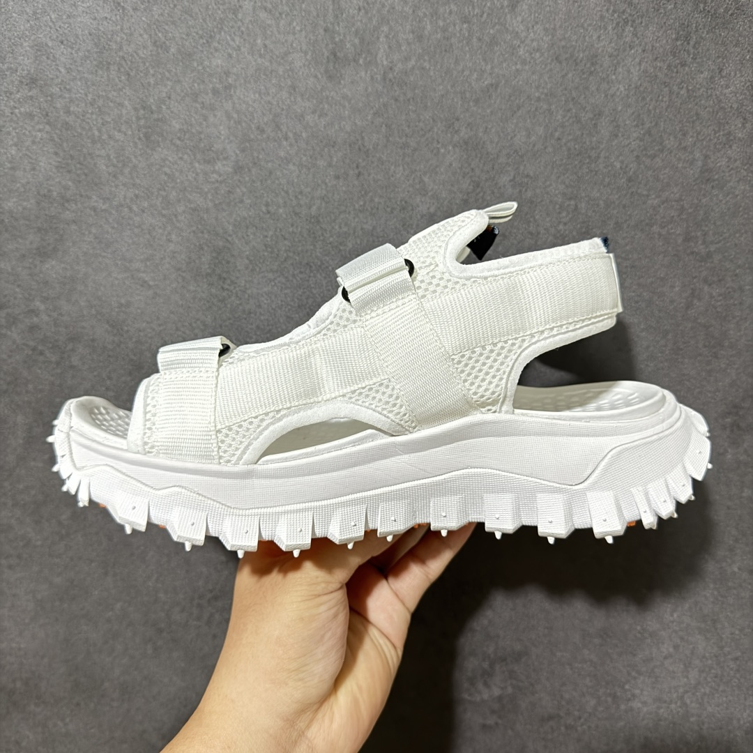 Moncler TrailgriPVela 盟可睐/蒙口露趾户外凉鞋 耐磨舒适防滑 织物材质沙滩鞋尺码：