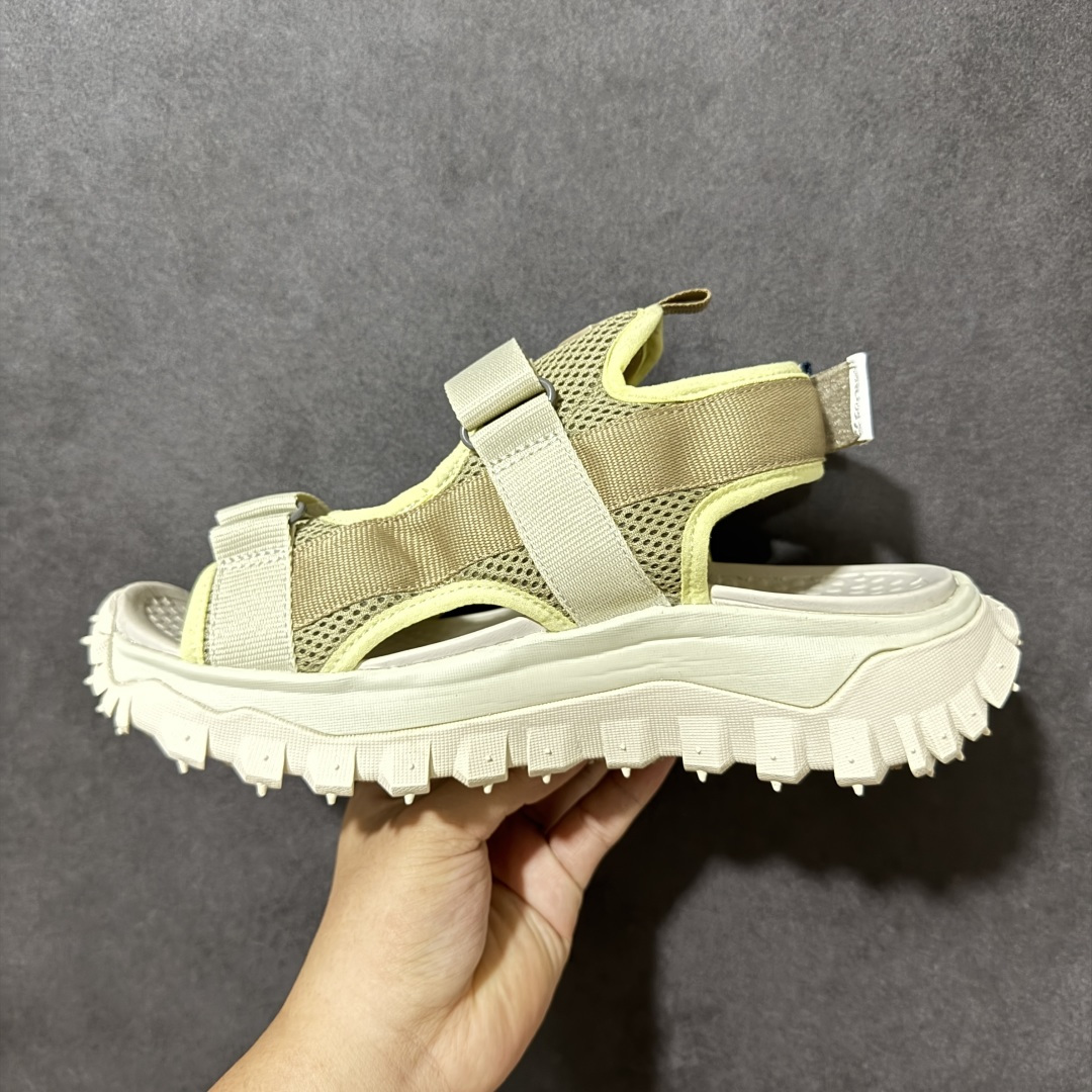 Moncler TrailgriPVela 盟可睐/蒙口露趾户外凉鞋 耐磨舒适防滑 织物材质沙滩鞋尺码：