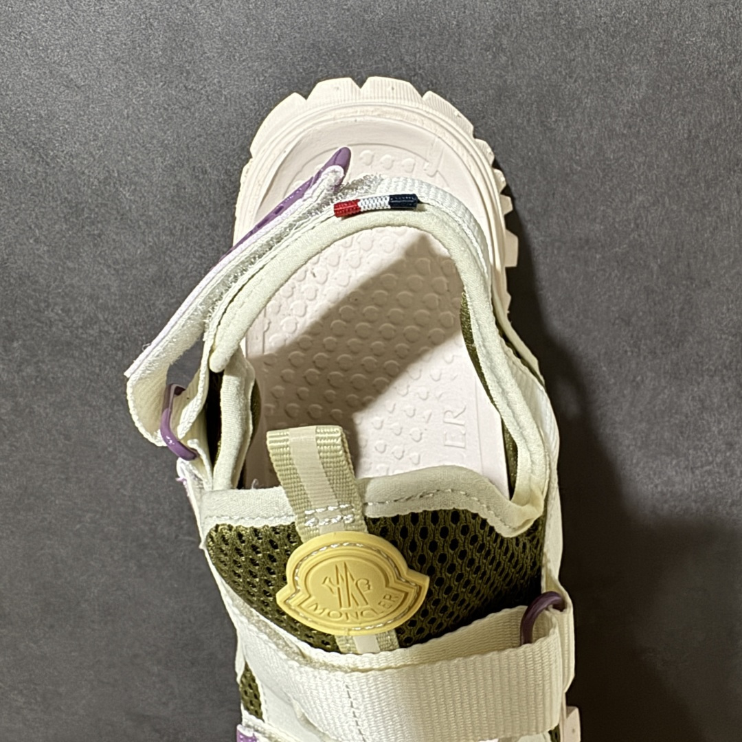 Moncler TrailgriPVela 盟可睐/蒙口露趾户外凉鞋 耐磨舒适防滑 织物材质沙滩鞋尺码：