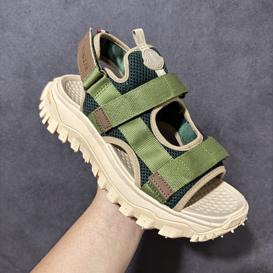 图片[3]-【公司级】Moncler Trailgrip Vela 盟可睐/蒙口露趾户外凉鞋 耐磨舒适防滑 织物材质沙滩鞋 尺码：36-45没半码-选品中心