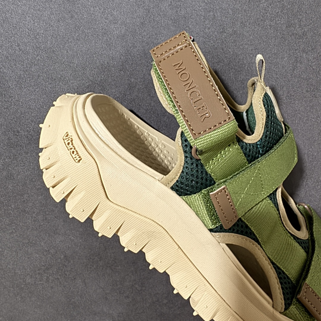 图片[6]-【公司级】Moncler Trailgrip Vela 盟可睐/蒙口露趾户外凉鞋 耐磨舒适防滑 织物材质沙滩鞋 尺码：36-45没半码-选品中心