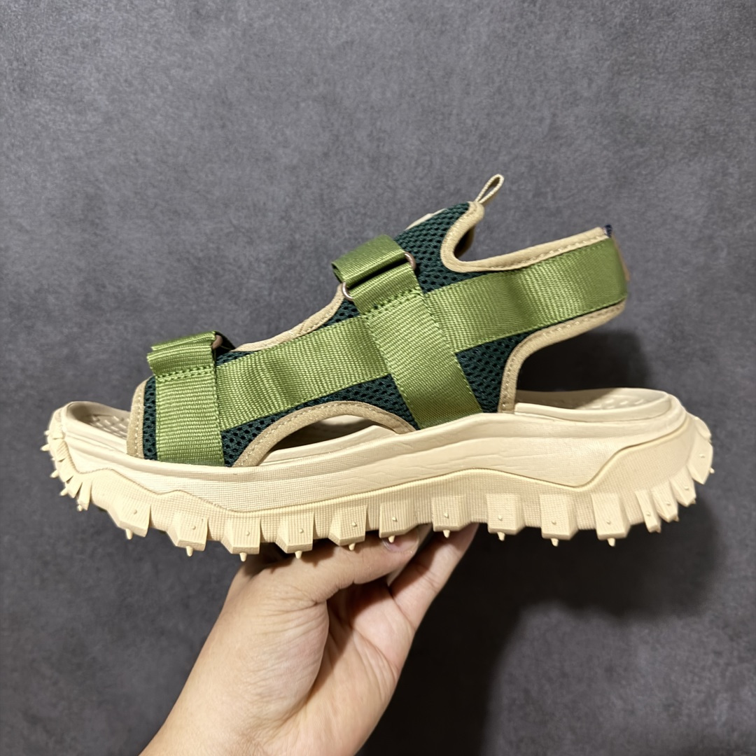 图片[2]-【公司级】Moncler Trailgrip Vela 盟可睐/蒙口露趾户外凉鞋 耐磨舒适防滑 织物材质沙滩鞋 尺码：36-45没半码-选品中心