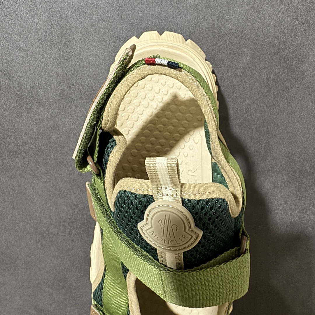 图片[5]-【公司级】Moncler Trailgrip Vela 盟可睐/蒙口露趾户外凉鞋 耐磨舒适防滑 织物材质沙滩鞋 尺码：36-45没半码-选品中心