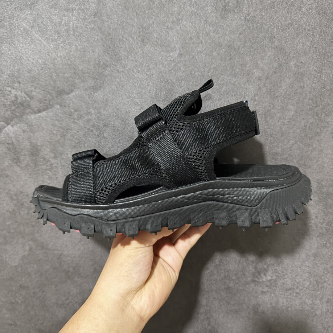 Moncler TrailgriPVela 盟可睐/蒙口露趾户外凉鞋 耐磨舒适防滑 织物材质沙滩鞋尺码：