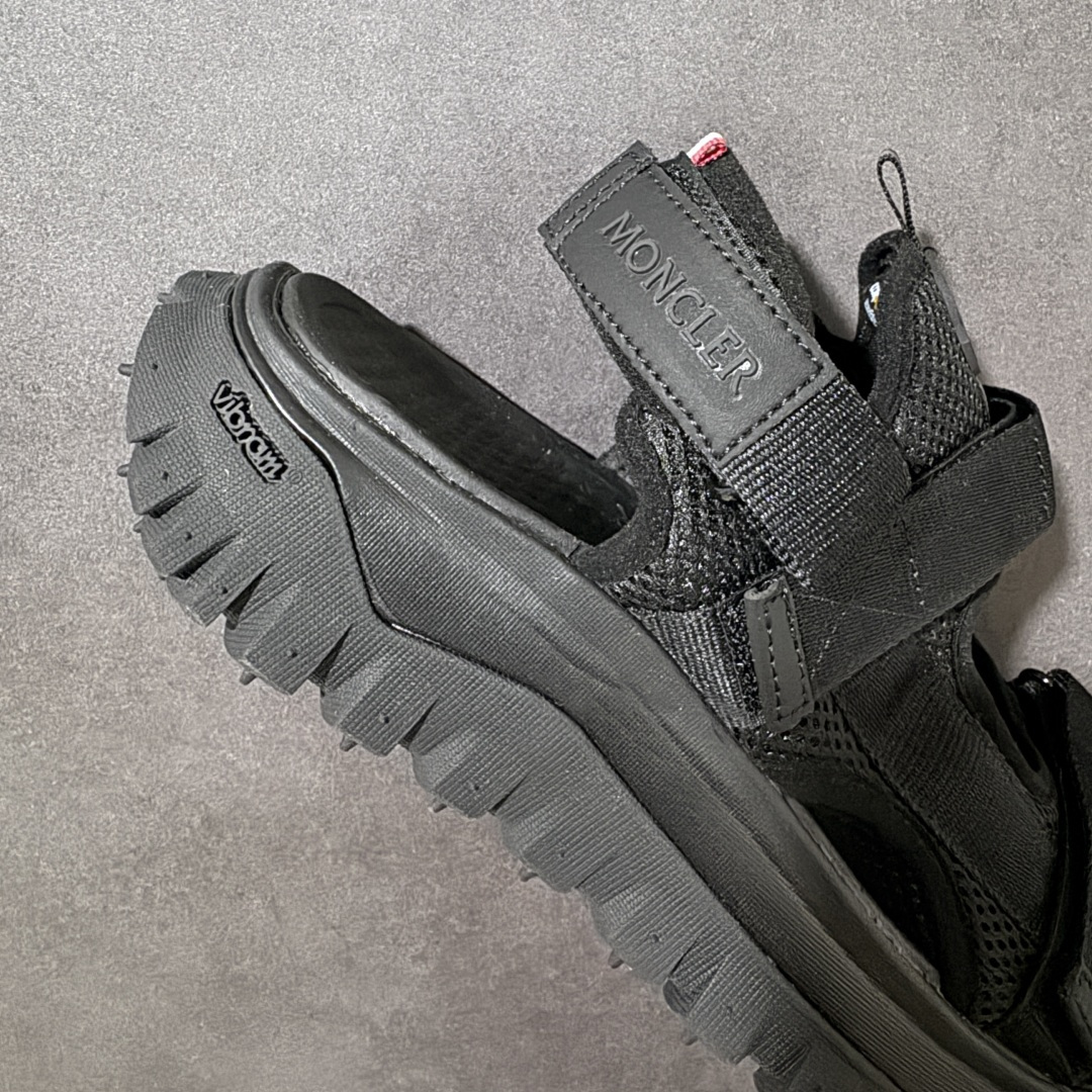 Moncler TrailgriPVela 盟可睐/蒙口露趾户外凉鞋 耐磨舒适防滑 织物材质沙滩鞋尺码：