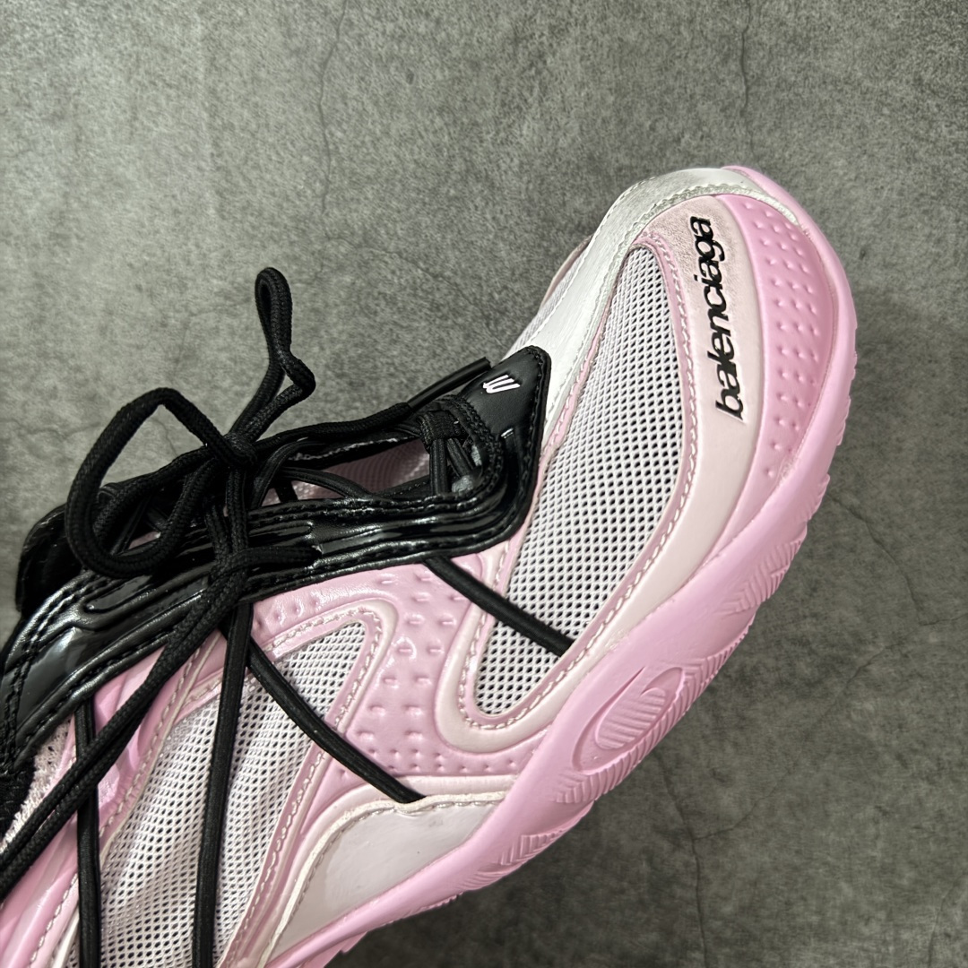 Balenciaga巴黎世家 Radar 圆头系带 做旧效果 低帮 生活休闲鞋巴黎世家25代轻薄款经典黑