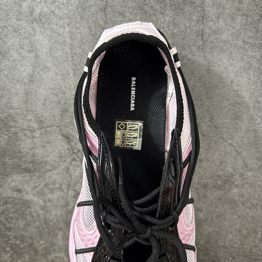 Balenciaga巴黎世家 Radar 圆头系带 做旧效果 低帮 生活休闲鞋巴黎世家25代轻薄款经典黑