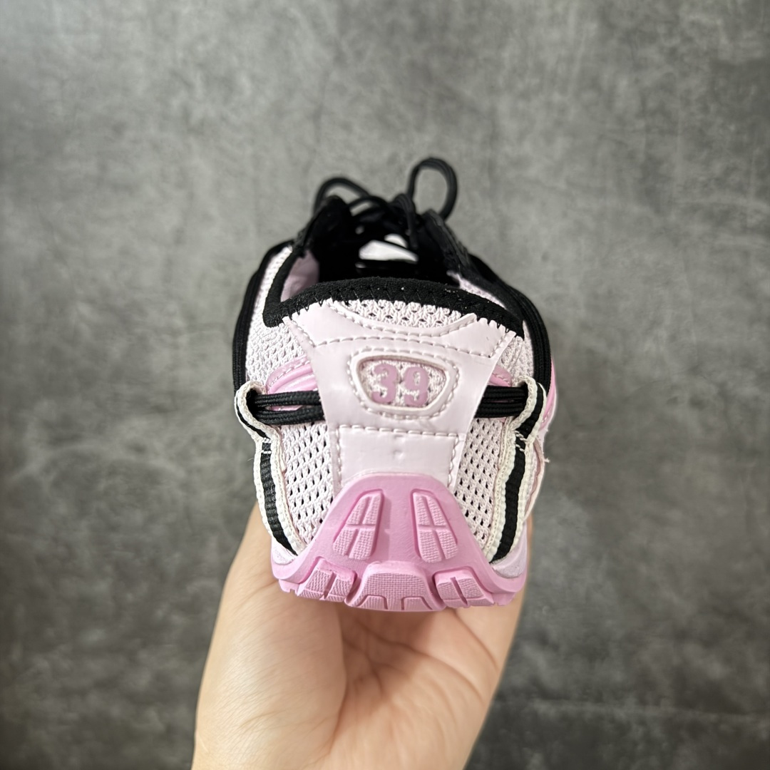 Balenciaga巴黎世家 Radar 圆头系带 做旧效果 低帮 生活休闲鞋巴黎世家25代轻薄款经典黑
