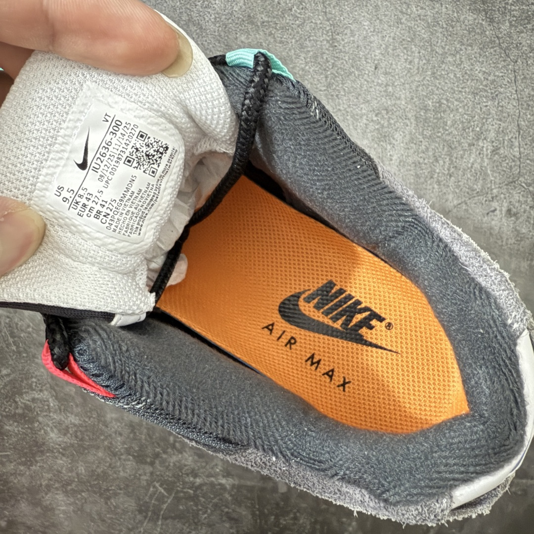 图片[7]-【EM/小绿x】NK Air Max 95 OG 联名复古舒适气垫运动鞋 IU2636-300 全部配色 原鞋开发生产 高度还原 一眼ZP既视感 男女鞋真标半码制 原楦原纸版数据开发 环保进口透气牛皮革材质 高弹EVA缓震中底组合开窗式Air气垫装置 外置防滑耐磨橡胶外底❗ 尺码：36-49.5-选品中心