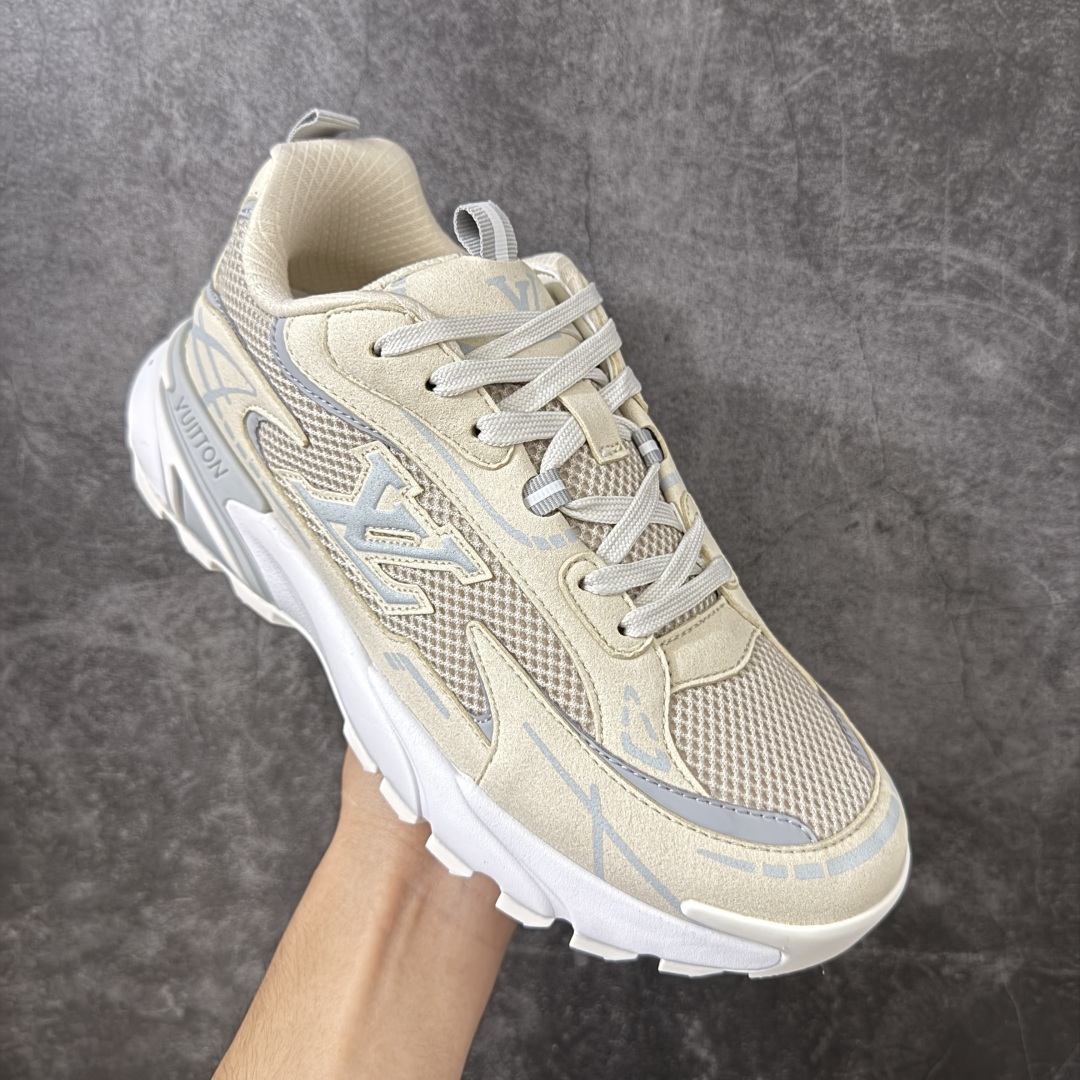 LV Tatic系列 休闲 跑步鞋Lv Tatic Runner 向1990年代的汲取灵感，再掀运动美学