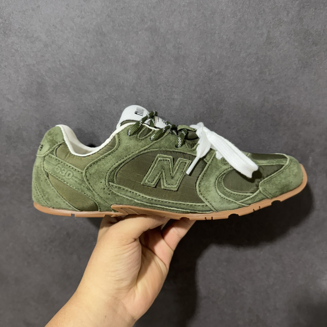 【公司级】MiuMiu缪缪 x New Balance NB530 联名复古运动休闲阿甘德训鞋 货号: ECAP523059B 尺码:36 36.5 37.5 38 38.5 39 40 40.5 41 42 42.5 43 44 44.5 45-选品中心