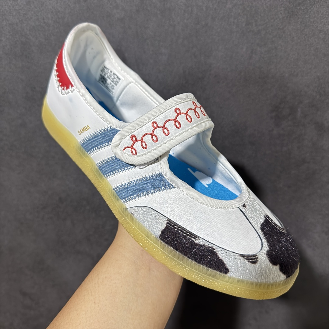 图片[3]-【公司级】Adidas Samba Jane 阿迪达斯 玛丽珍懒人生活休闲鞋 货号：LA1428  尺码：36-45-选品中心