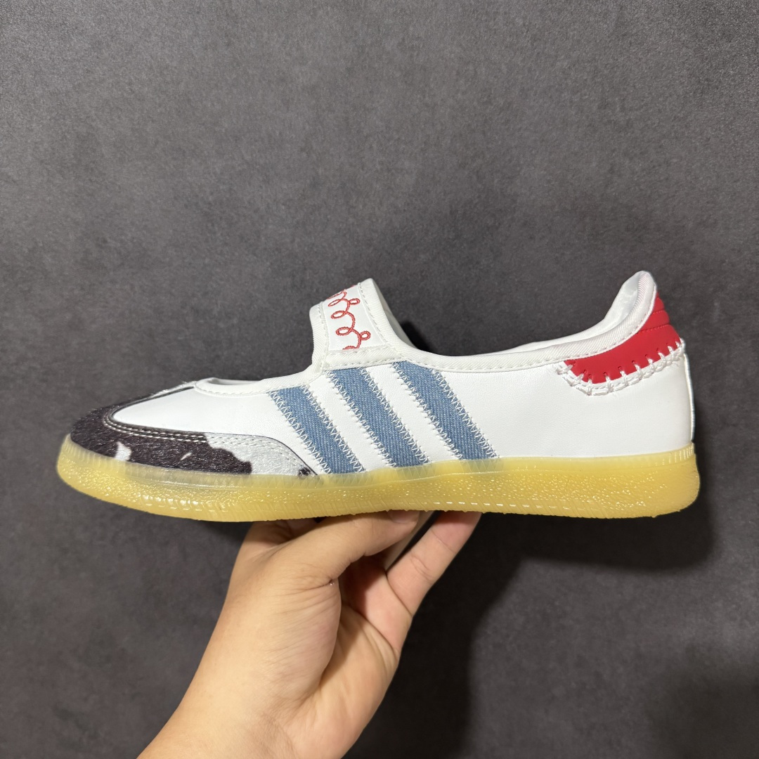 图片[2]-【公司级】Adidas Samba Jane 阿迪达斯 玛丽珍懒人生活休闲鞋 货号：LA1428  尺码：36-45-选品中心