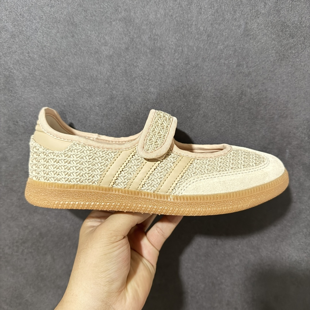 【公司级】Adidas Samba Jane 阿迪达斯 玛丽珍懒人生活休闲鞋 货号:LA7836 尺码:36-45-选品中心
