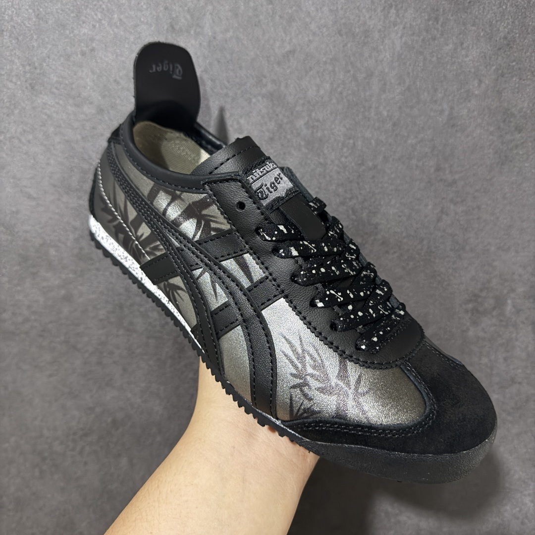 图片[3]-【公司级】Onitsuka Tiger鬼塚虎 Mexico 66 舒适百搭 经典复古 耐磨透气 低帮 休闲 跑步鞋 男女同款 鬼冢虎经典复古休闲鞋，复古鞋型永不过时。皮革拼翻毛皮鞋面质感出众，标志性撞色虎爪条纹极具辨识度，生胶大底轻便防滑。百搭低帮版型，轻松驾驭各类日常穿搭，是复古风穿搭不可缺少的单品。 货号：1183C102-002 尺码：36 37 37.5 38 39 39.5 40 40.5 41 42 42.5 43.5 44 45-选品中心