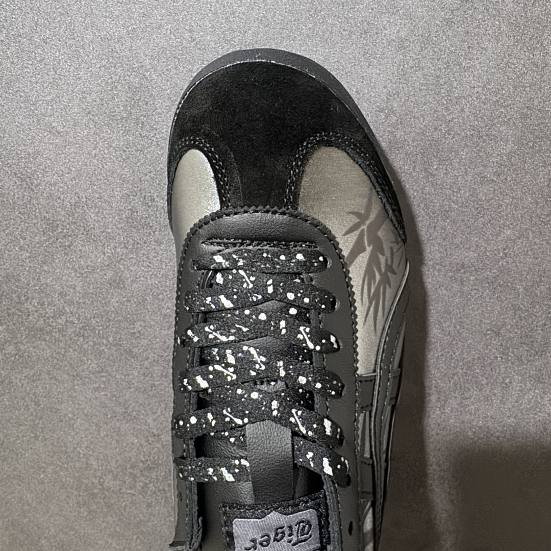 图片[5]-【公司级】Onitsuka Tiger鬼塚虎 Mexico 66 舒适百搭 经典复古 耐磨透气 低帮 休闲 跑步鞋 男女同款 鬼冢虎经典复古休闲鞋，复古鞋型永不过时。皮革拼翻毛皮鞋面质感出众，标志性撞色虎爪条纹极具辨识度，生胶大底轻便防滑。百搭低帮版型，轻松驾驭各类日常穿搭，是复古风穿搭不可缺少的单品。 货号：1183C102-002 尺码：36 37 37.5 38 39 39.5 40 40.5 41 42 42.5 43.5 44 45-选品中心