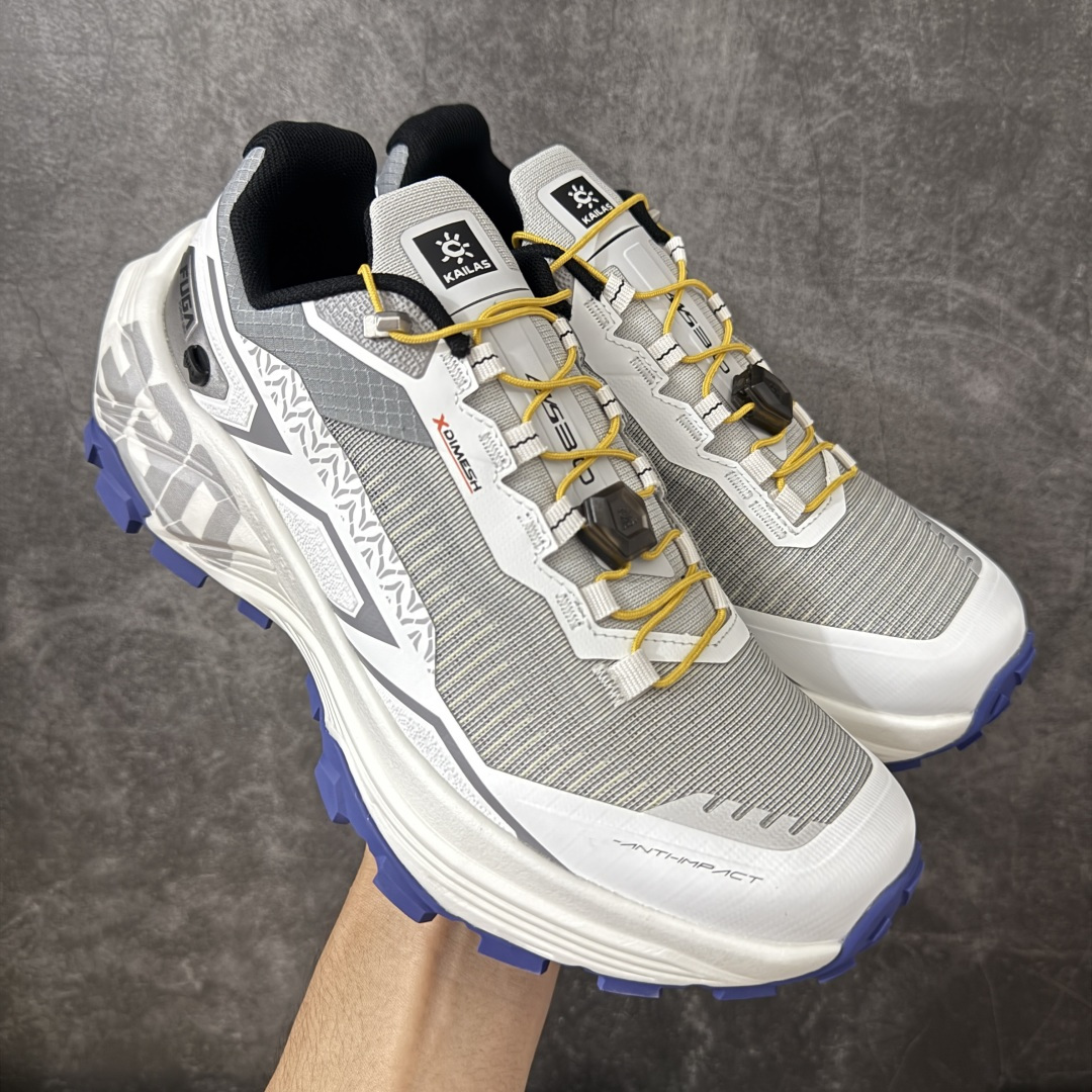 【KS纯原】凯乐石Kailas Fuga EX330 大坡王竞技系列全防水低帮登山户外休闲运动慢跑鞋系带款 全新版本 正确细节 区别市场错版 细节见分晓 注意正确私模大底(鞋头无字 鞋底带锯齿) 正确版本网面 正确鞋垫 原盒配置 升级原楦原纸版开发版型,采用XDiMESH多维网面面料材质,搭载减震科技恢复性高密EVA中底,防滑耐磨RB橡胶外底❗️ 货号:KS2533255 尺码:36-45 带半码-选品中心