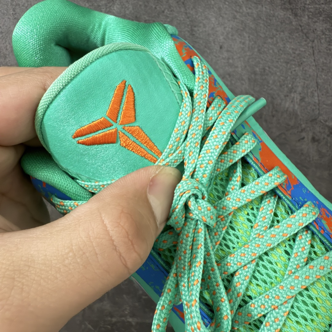 图片[5]-【S2纯原】NK Zoom Kobe ZK5 科比5代 薄荷绿 IX1200-300 Zoom Turbo气垫➕后掌EVA缓震 实战配置直接拉满 原楦纸板开发 鞋身流线型、后跟塑形 区分土肥圆 原档数据3D打印 鞋面细节匹配原版 全身鞋材卡料色独家定制 唯一正确喷漆SWOOSH NK专利Flyknit飞线科技，给予鞋身足够抗扭矩力 真实底模最大48.5 实战利器 专供海外市场 尺码：40 40.5 41 42 42.5 43 44 44.5 45 46 47.5 48.5 （脚宽、脚胖 建议买大半码）-选品中心