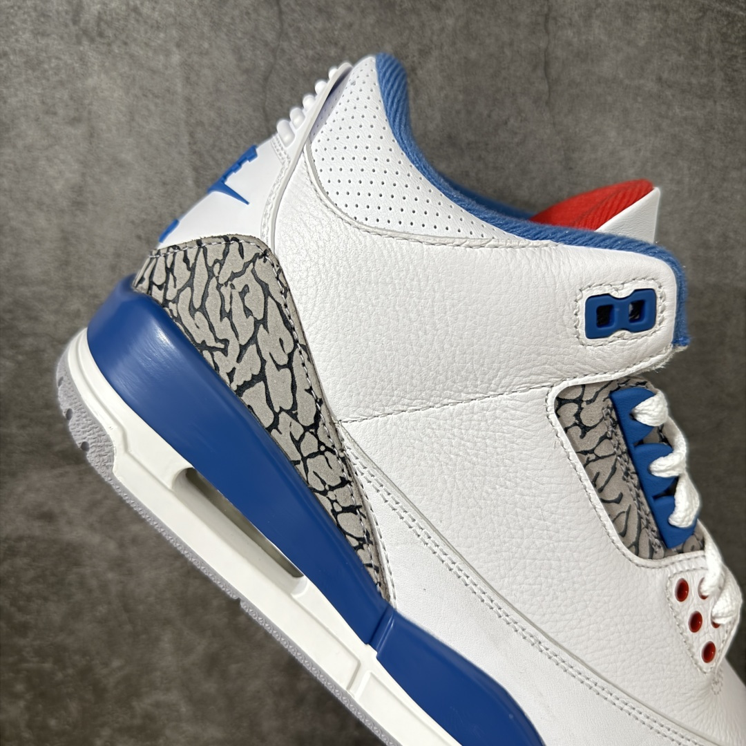 图片[7]-【LW版本】Air Jordan 3 OG Retro 2025版aj3真蓝 白蓝 出货 货号：IF4396-104 原厂皮料 原装细纹磨砂爆裂纹 原楦原纸板开发 确保原汁原味 原厂皮料质感色泽绝无偏差 完美中底拉帮 原厂中底钢印 原档案大底 如假白送 大底纹路 气垫通透度PU的回弹性均百分百还原 原厂电绣鞋舌飞人刺绣针数立体讲究精细欢迎对比正品原鞋 尺码：36-48.5男女鞋-选品中心