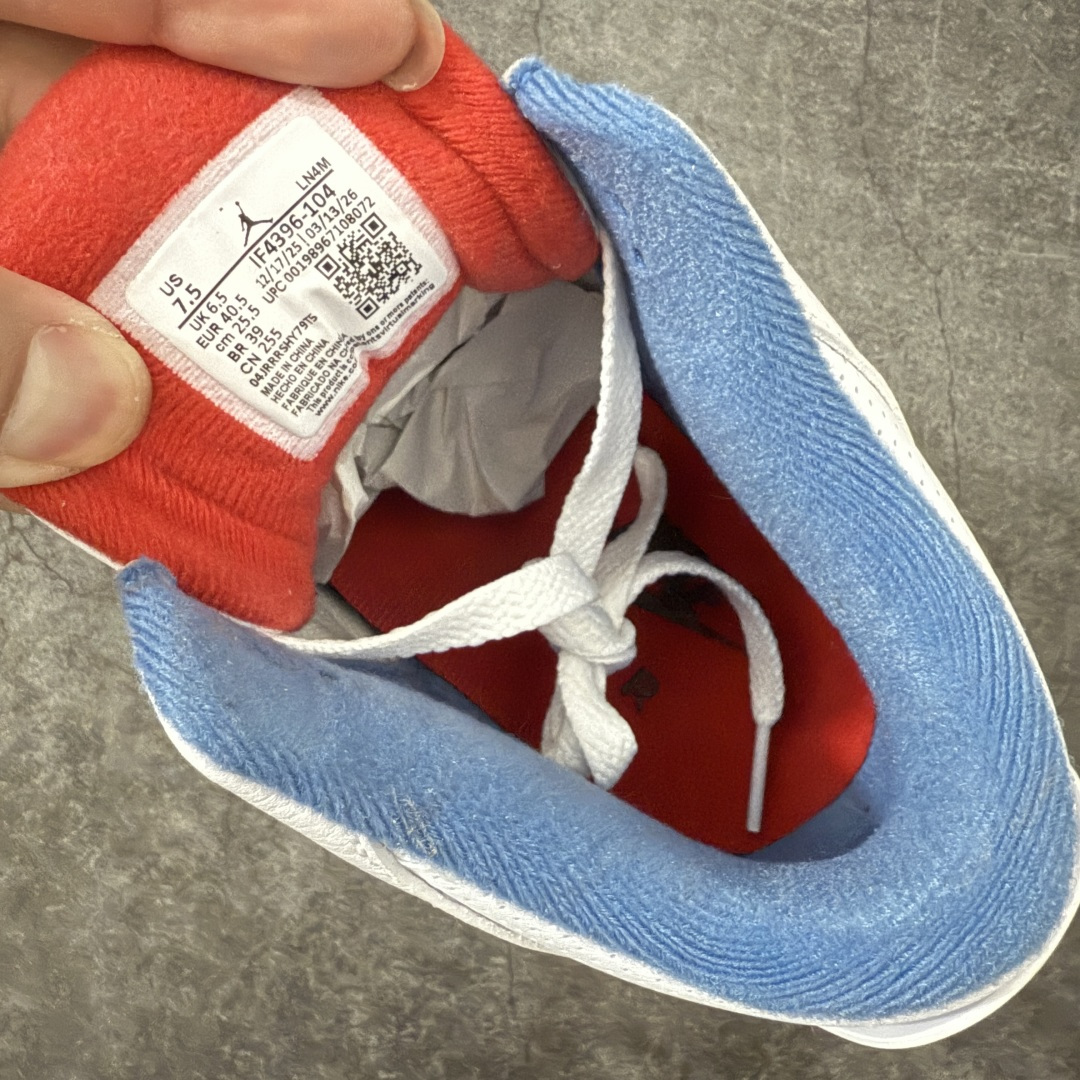 图片[7]-【LW版本】Air Jordan 3 OG Retro 2025版aj3真蓝 白蓝 出货 货号：IF4396-104 原厂皮料 原装细纹磨砂爆裂纹 原楦原纸板开发 确保原汁原味 原厂皮料质感色泽绝无偏差 完美中底拉帮 原厂中底钢印 原档案大底 如假白送 大底纹路 气垫通透度PU的回弹性均百分百还原 原厂电绣鞋舌飞人刺绣针数立体讲究精细欢迎对比正品原鞋 尺码：36-48.5男女鞋-选品中心