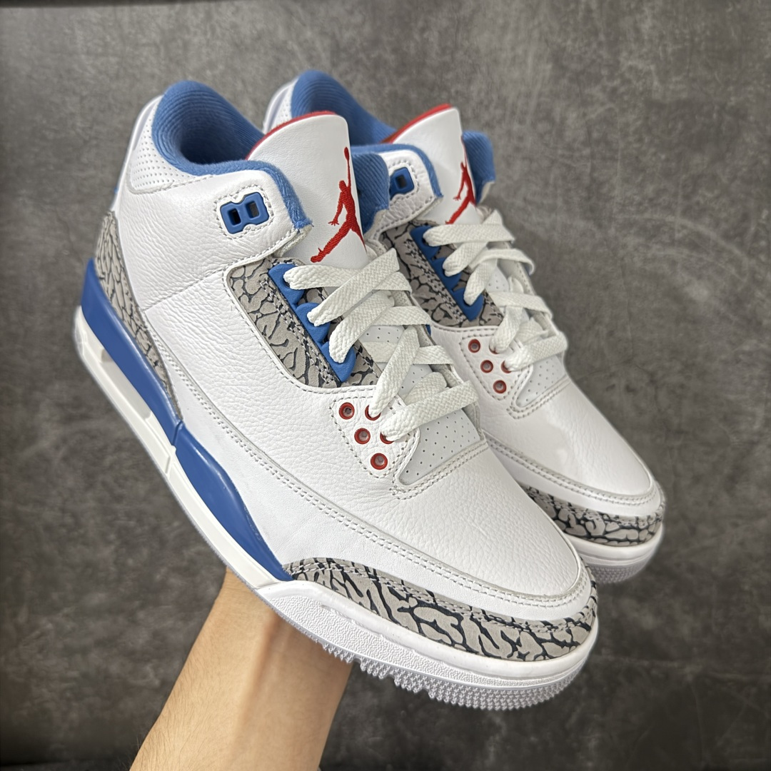 【LW版本】Air Jordan 3 OG Retro 2025版aj3真蓝 白蓝 出货 货号:IF4396-104 原厂皮料 原装细纹磨砂爆裂纹 原楦原纸板开发 确保原汁原味 原厂皮料质感色泽绝无偏差 完美中底拉帮 原厂中底钢印 原档案大底 如假白送 大底纹路 气垫通透度PU的回弹性均百分百还原 原厂电绣鞋舌飞人刺绣针数立体讲究精细欢迎对比正品原鞋 尺码:36-48.5男女鞋-选品中心
