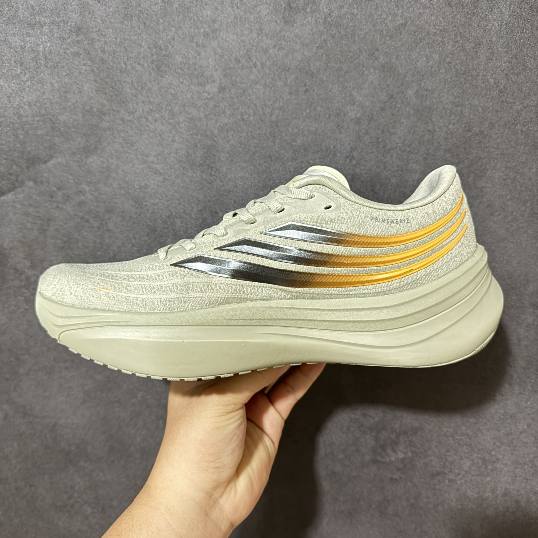 图片[2]-【公司级】ADIDAS SUPERNOVA RISE 4M 防滑耐磨舒适跑步鞋 采用Dreamstrike+中底，力求为触地添舒适。搭配实穿Adiwear外底，助你扎实踩地、从容迈步。• 常规版型• 系带设计• 三明治网眼鞋面• Support Rods系统• Dreamstrike+中底• Adiwear外底。 货号：LB0182 尺码：40-45-选品中心