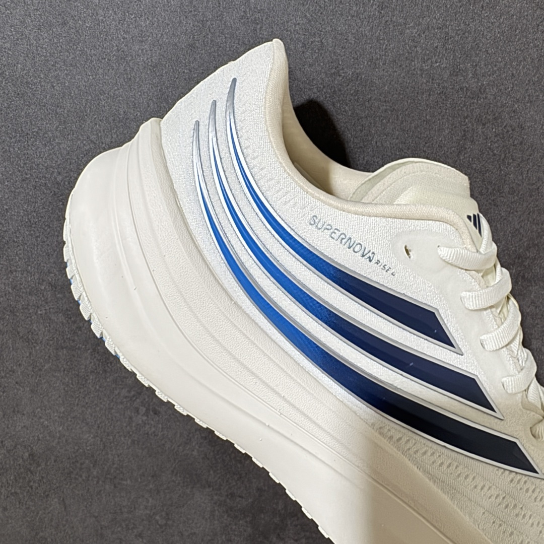 图片[7]-【公司级】ADIDAS SUPERNOVA RISE 4M 防滑耐磨舒适跑步鞋 采用Dreamstrike+中底，力求为触地添舒适。搭配实穿Adiwear外底，助你扎实踩地、从容迈步。• 常规版型• 系带设计• 三明治网眼鞋面• Support Rods系统• Dreamstrike+中底• Adiwear外底。 货号：LB0183 尺码：40-45-选品中心