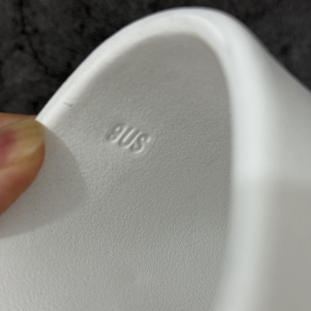 图片[2]-【GX版】YEEZY YS-01 椰子拖鞋 白色 原厂原材料 官方刚发售无Adidas内标 非阿迪合作款 原厂流出过验级别品质 尺码：38.5-48.5-选品中心