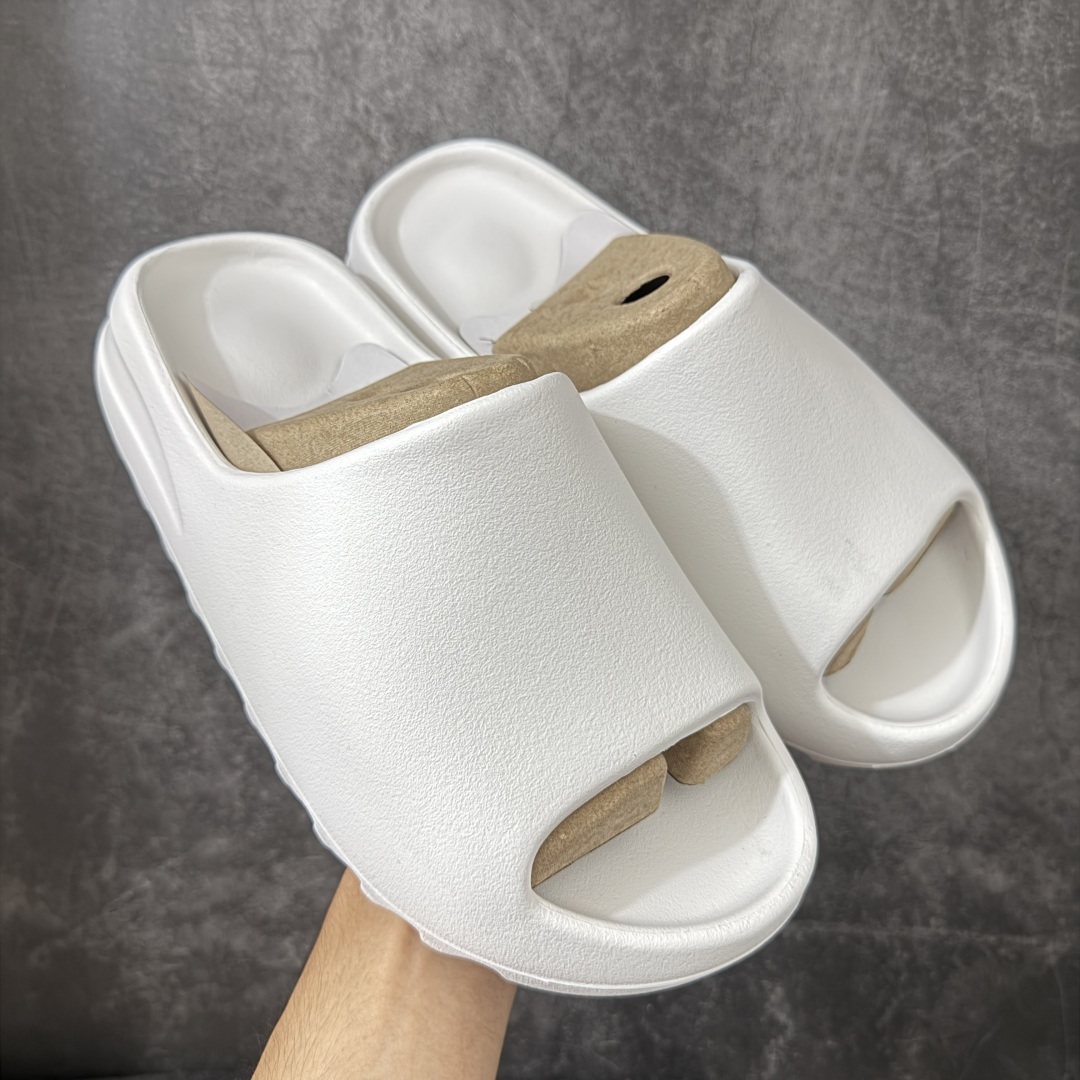【GX版】YEEZY YS-01 椰子拖鞋 白色 原厂原材料 官方刚发售无Adidas内标 非阿迪合作款 原厂流出过验级别品质 尺码:38.5-48.5-选品中心