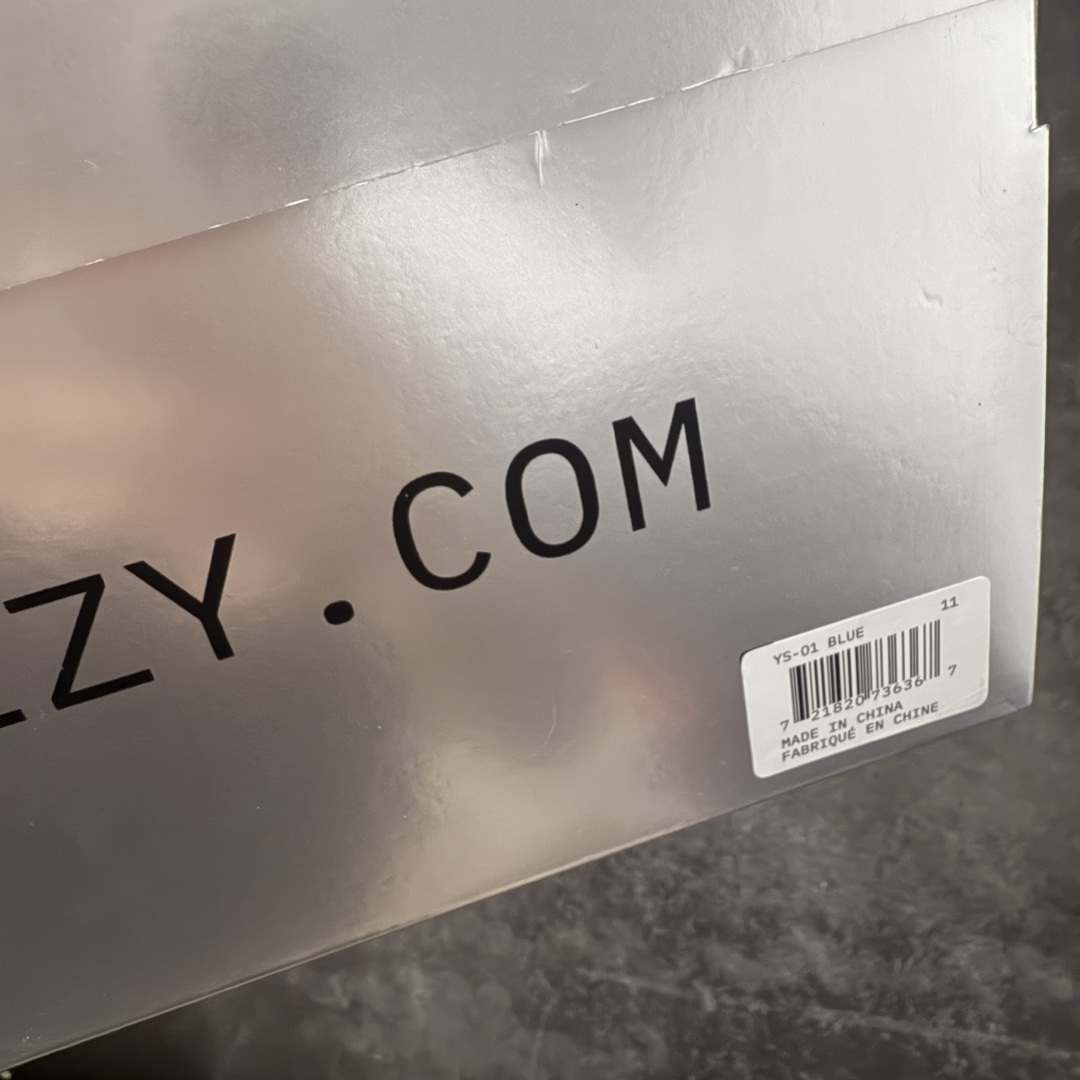 图片[8]-【GX版】YEEZY YS-01 椰子拖鞋 蓝色 原厂原材料 官方刚发售无Adidas内标 非阿迪合作款 原厂流出过验级别品质 尺码：38.5-48.5-选品中心