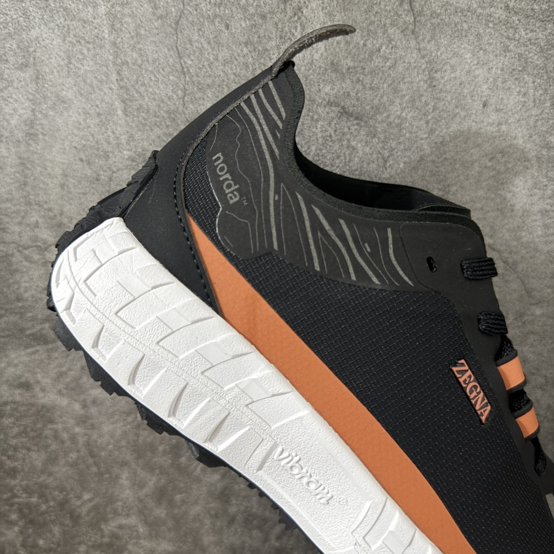 图片[7]-【AY纯原】ZEGNA x NORDA 001 M 杰尼亚 诺达 徒步山地碎石路 越野跑鞋系列！ 全新版本 大厂纯原 NORDA史上最轻量的越野竞速鞋款 Bio-Dyneema生物基纤维鞋面防撕耐磨且疏水，竞速场景减负显著。Vibram Megagrip Elite 超轻竞速大底提供顶级抓地力。100%Arnitel TPEE中底高回弹缓震，长距离脚感持续有力。偏宽鞋楦设计，适配正常足宽. 越野跑休闲跑步最佳选择。 尺码：36-46-选品中心