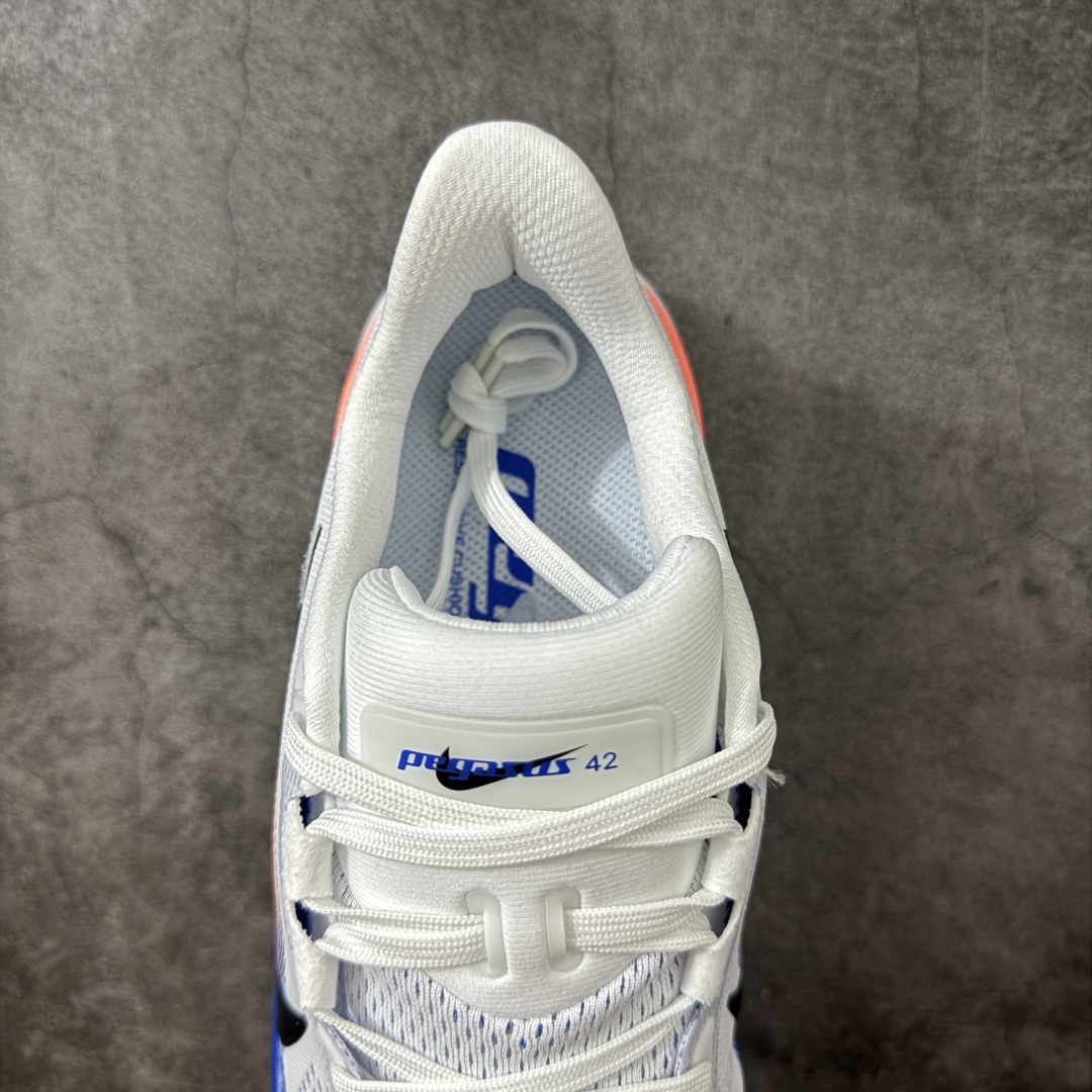 图片[8]-【RS纯原】Nike Air Zoom Pegasus 42 登月42代超级飞马系列马拉松跑步鞋 IB1873-105 平台专供 充正品质 原材料打造 中底搭载前Zoom+全掌React配置 全部原鞋开发打造 所有细节全部同步原版 全新一代拥有 Zoom Air 一如既往的稳定感和流畅感 鞋面采用工程网眼设计 为特定高热区域营造出色透气性 进一步增加鞋面的穿孔数量 让足部能够快速散热 中足搭配 Flywire 飞线 在高速运动时营造舒适稳定的贴合感 内置Zoon气垫加持 动力十足！ 尺码： 36-46-选品中心
