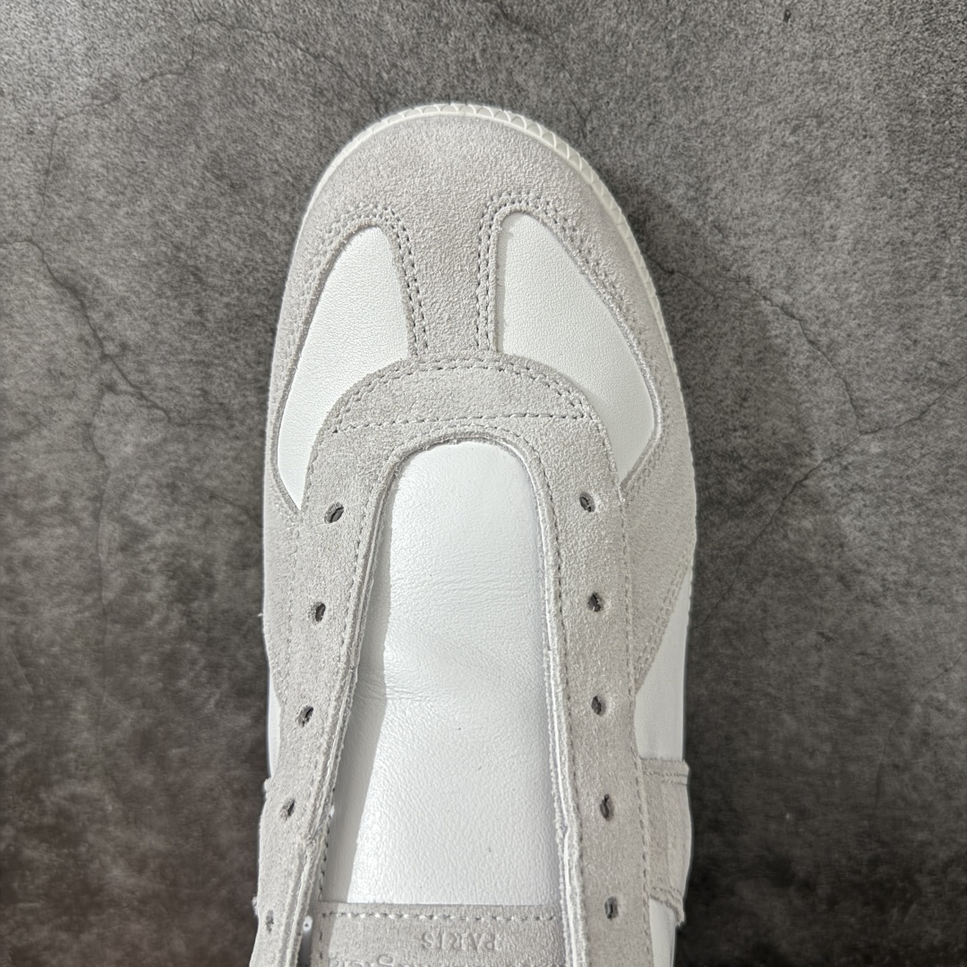 图片[5]-【渠道版】Maison Margiela MM6梅森马吉拉 Calfskin Replica 复古 德训 时尚板鞋 男女款 白色 网红单品 高端外贸 平台零售专供批次 全头层软牛皮鞋面 头层羊皮内里 乳胶鞋垫 中底钢印 原版织唛 尺码：36-47.5含半码-选品中心