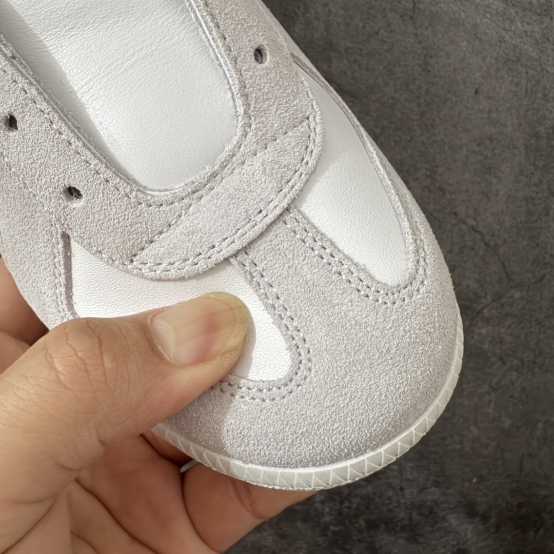 图片[5]-【渠道版】Maison Margiela MM6梅森马吉拉 Calfskin Replica 复古 德训 时尚板鞋 男女款 白色 网红单品 高端外贸 平台零售专供批次 全头层软牛皮鞋面 头层羊皮内里 乳胶鞋垫 中底钢印 原版织唛 尺码：36-47.5含半码-选品中心