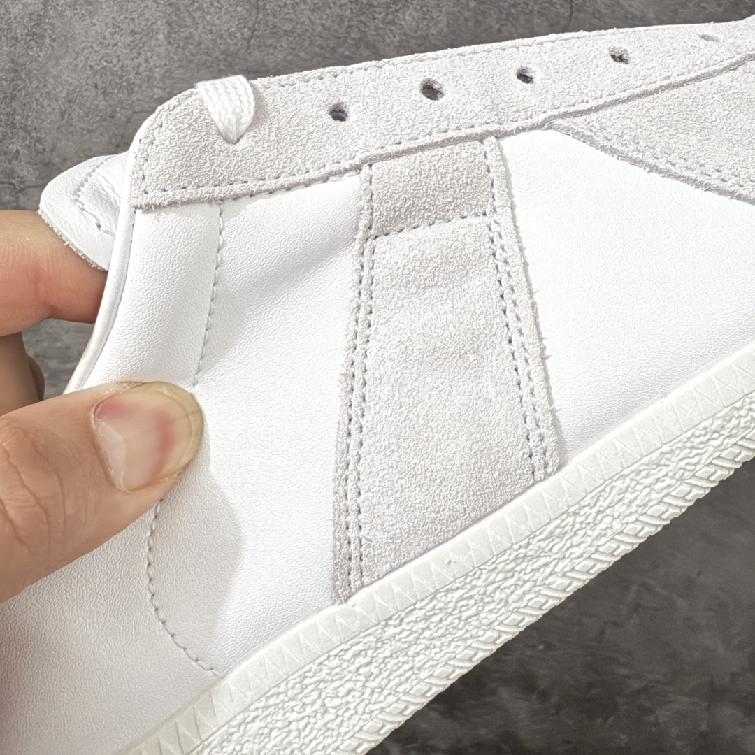 图片[3]-【渠道版】Maison Margiela MM6梅森马吉拉 Calfskin Replica 复古 德训 时尚板鞋 男女款 白色 网红单品 高端外贸 平台零售专供批次 全头层软牛皮鞋面 头层羊皮内里 乳胶鞋垫 中底钢印 原版织唛 尺码：36-47.5含半码-选品中心