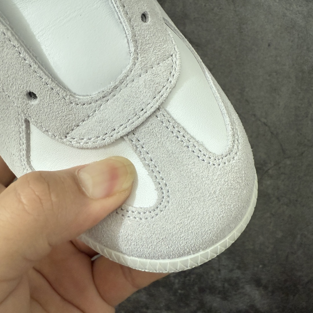 图片[4]-【渠道版】Maison Margiela MM6梅森马吉拉 Calfskin Replica 复古 德训 时尚板鞋 男女款 白色 网红单品 高端外贸 平台零售专供批次 全头层软牛皮鞋面 头层羊皮内里 乳胶鞋垫 中底钢印 原版织唛 尺码：36-47.5含半码-选品中心