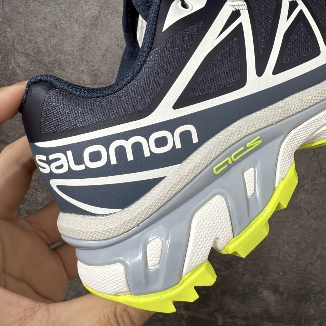 图片[3]-【OG高端礼盒版】SALOMON萨洛蒙 XT-6 舒适百搭 户外越野耐磨包裹性支撑 男女同款低帮跑步鞋 417411 全新品质 巅峰之作 所有配色均购物原版拆解1：1开发 原材料打造 非市场公版便宜货 私模大底 清洁度比市场所有版本都高 全套原纸板楦头开发 原厂网布配套 确保原汁原味 完美呈现版型 原档数据独家私模五层组合大底 原装Ortholite轻量化鞋垫 中底布带钢印编号 原厂TPU锁扣 进口港宝加持 后跟自然饱满 还原公司包裹性 鞋面采用SENSIFT贴合技术 全方位贴合包裹脚型 鞋跟部鞋底牵引设计 提供强大的抓地性能 更适应野外崎岖不平的道路 其3D ADVANCED CHASSIS底盘 材料轻量大化 钉齿设计更具稳定性 防护性 鞋底易磨损区运用CONTAGRIP高耐磨材料 应对城市硬质路面长距离跑考验 尺码：36 36.5 37.5 38 38.5 39 40 40.5 41 42 42.5 43 44 45 46-选品中心