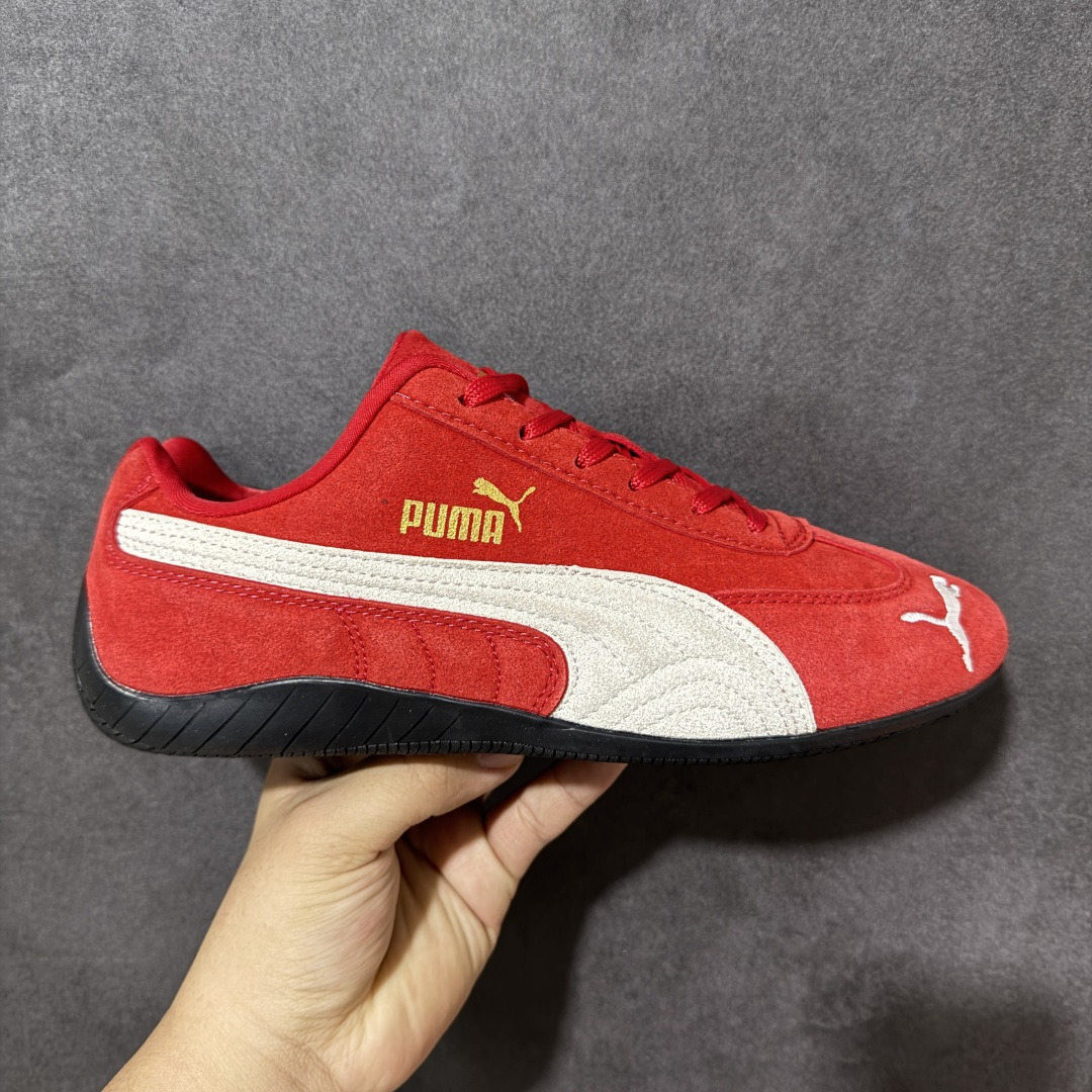 图片[4]-【公司级】Puma Speedcat OG Sparco 彪马罗马阿莫尔系列 复古运动休闲赛车跑鞋 全球知名运动品牌PUMA宝马赛车系列 融合了宝马车队的标志性配色 以趣味十足又前卫复古的设计引领潮流 将赛道精神融入街头时尚 开启前卫竞速之旅 主打前卫复古风 Roma鞋款的鞋侧以复古的流线造型 缀以宝马经典Logo 巧妙吸睛 而Speedcat鞋款以亮眼三色条纹元素缀以舒适鞋面 赋予了独特的个性美学 演绎赛车的无尽能量 货号：398846-01 尺码：36-45-选品中心
