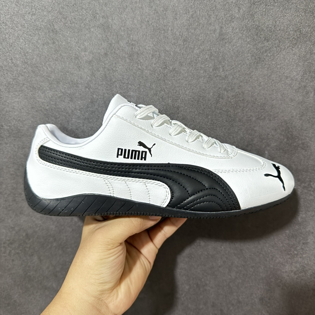 图片[3]-【公司级】Puma Speedcat OG Sparco 彪马罗马阿莫尔系列 复古运动休闲赛车跑鞋 全球知名运动品牌PUMA宝马赛车系列 融合了宝马车队的标志性配色 以趣味十足又前卫复古的设计引领潮流 将赛道精神融入街头时尚 开启前卫竞速之旅 主打前卫复古风 Roma鞋款的鞋侧以复古的流线造型 缀以宝马经典Logo 巧妙吸睛 而Speedcat鞋款以亮眼三色条纹元素缀以舒适鞋面 赋予了独特的个性美学 演绎赛车的无尽能量 货号：398846-01 尺码：36-45-选品中心