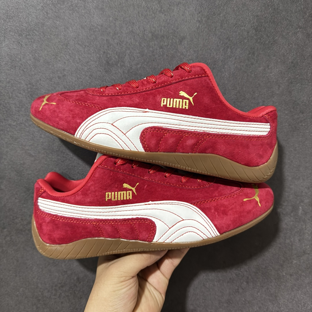 图片[7]-【公司级】Puma Speedcat OG Sparco 彪马罗马阿莫尔系列 复古运动休闲赛车跑鞋 全球知名运动品牌PUMA宝马赛车系列 融合了宝马车队的标志性配色 以趣味十足又前卫复古的设计引领潮流 将赛道精神融入街头时尚 开启前卫竞速之旅 主打前卫复古风 Roma鞋款的鞋侧以复古的流线造型 缀以宝马经典Logo 巧妙吸睛 而Speedcat鞋款以亮眼三色条纹元素缀以舒适鞋面 赋予了独特的个性美学 演绎赛车的无尽能量 货号：398846-01 尺码：36-45-选品中心