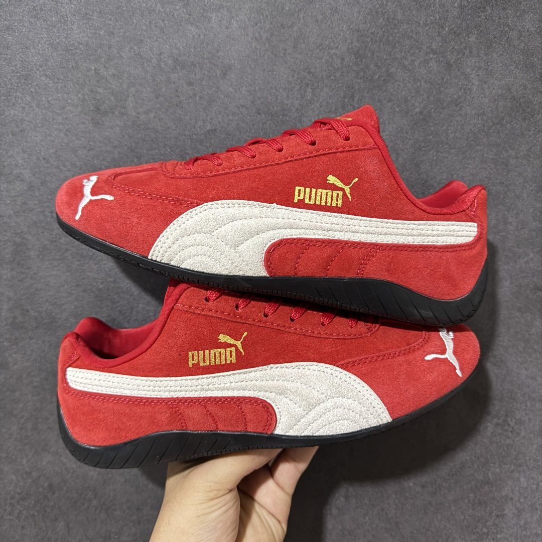 图片[4]-【公司级】Puma Speedcat OG Sparco 彪马罗马阿莫尔系列 复古运动休闲赛车跑鞋 全球知名运动品牌PUMA宝马赛车系列 融合了宝马车队的标志性配色 以趣味十足又前卫复古的设计引领潮流 将赛道精神融入街头时尚 开启前卫竞速之旅 主打前卫复古风 Roma鞋款的鞋侧以复古的流线造型 缀以宝马经典Logo 巧妙吸睛 而Speedcat鞋款以亮眼三色条纹元素缀以舒适鞋面 赋予了独特的个性美学 演绎赛车的无尽能量 货号：398846-01 尺码：36-45-选品中心