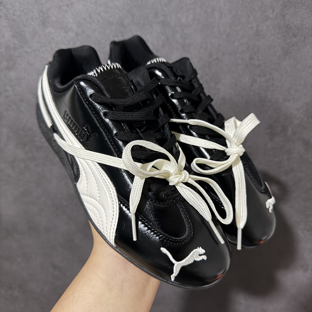 图片[6]-【公司级】Puma Speedcat OG Sparco 彪马罗马阿莫尔系列 复古运动休闲赛车跑鞋 全球知名运动品牌PUMA宝马赛车系列 融合了宝马车队的标志性配色 以趣味十足又前卫复古的设计引领潮流 将赛道精神融入街头时尚 开启前卫竞速之旅 主打前卫复古风 Roma鞋款的鞋侧以复古的流线造型 缀以宝马经典Logo 巧妙吸睛 而Speedcat鞋款以亮眼三色条纹元素缀以舒适鞋面 赋予了独特的个性美学 演绎赛车的无尽能量 货号：398846-01 尺码：36-45-选品中心