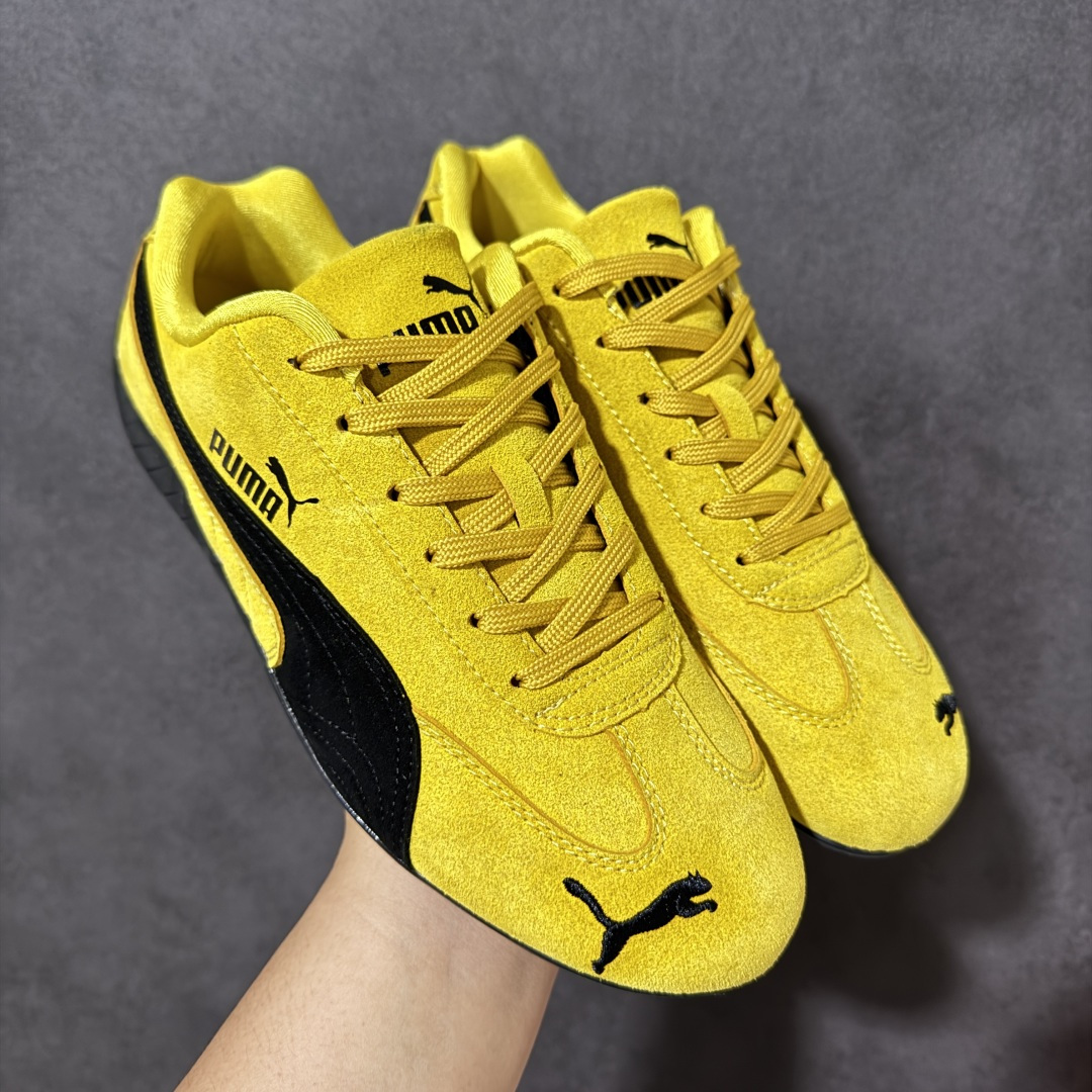 图片[2]-【公司级】Puma Speedcat OG Sparco 彪马罗马阿莫尔系列 复古运动休闲赛车跑鞋 全球知名运动品牌PUMA宝马赛车系列 融合了宝马车队的标志性配色 以趣味十足又前卫复古的设计引领潮流 将赛道精神融入街头时尚 开启前卫竞速之旅 主打前卫复古风 Roma鞋款的鞋侧以复古的流线造型 缀以宝马经典Logo 巧妙吸睛 而Speedcat鞋款以亮眼三色条纹元素缀以舒适鞋面 赋予了独特的个性美学 演绎赛车的无尽能量 货号：398846-01 尺码：36-45-选品中心