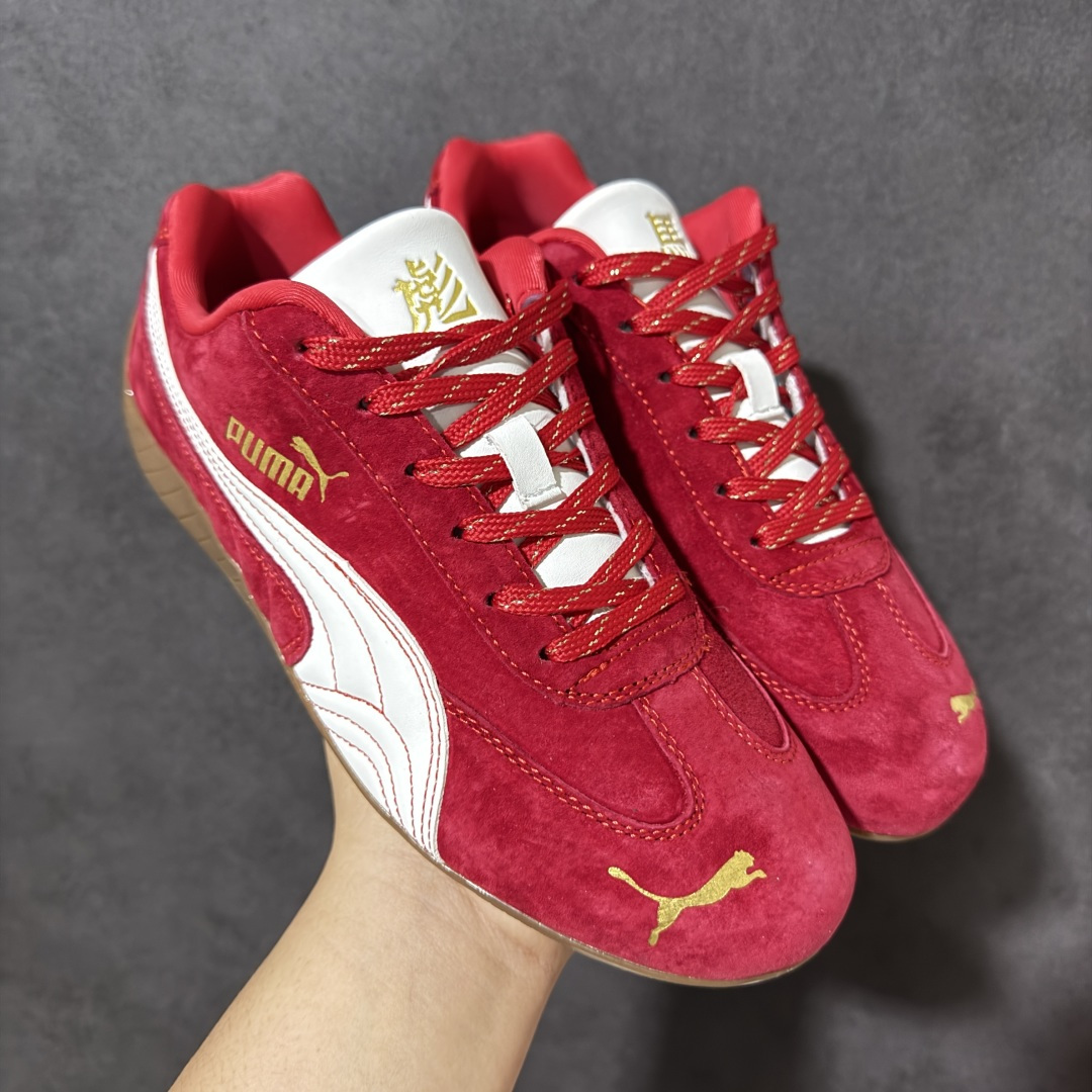 图片[7]-【公司级】Puma Speedcat OG Sparco 彪马罗马阿莫尔系列 复古运动休闲赛车跑鞋 全球知名运动品牌PUMA宝马赛车系列 融合了宝马车队的标志性配色 以趣味十足又前卫复古的设计引领潮流 将赛道精神融入街头时尚 开启前卫竞速之旅 主打前卫复古风 Roma鞋款的鞋侧以复古的流线造型 缀以宝马经典Logo 巧妙吸睛 而Speedcat鞋款以亮眼三色条纹元素缀以舒适鞋面 赋予了独特的个性美学 演绎赛车的无尽能量 货号：398846-01 尺码：36-45-选品中心