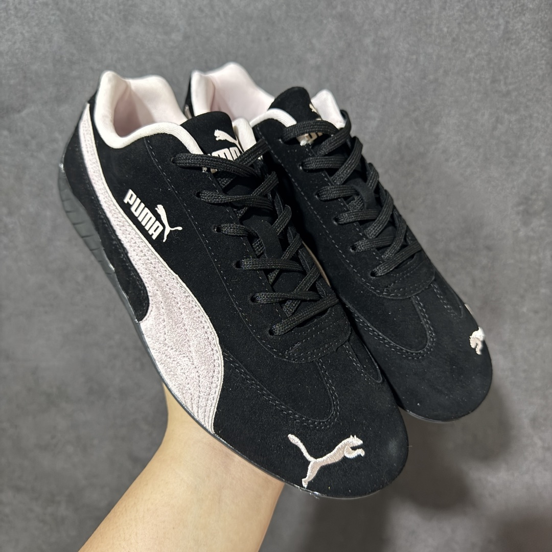 图片[11]-【公司级】Puma Speedcat OG Sparco 彪马罗马阿莫尔系列 复古运动休闲赛车跑鞋 全球知名运动品牌PUMA宝马赛车系列 融合了宝马车队的标志性配色 以趣味十足又前卫复古的设计引领潮流 将赛道精神融入街头时尚 开启前卫竞速之旅 主打前卫复古风 Roma鞋款的鞋侧以复古的流线造型 缀以宝马经典Logo 巧妙吸睛 而Speedcat鞋款以亮眼三色条纹元素缀以舒适鞋面 赋予了独特的个性美学 演绎赛车的无尽能量 货号：398846-01 尺码：36-45-选品中心