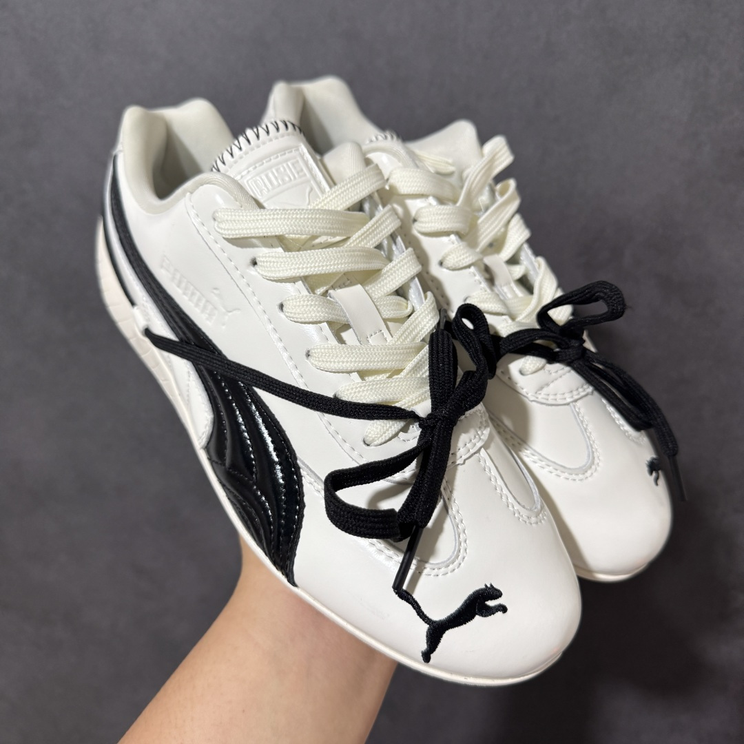 图片[5]-【公司级】Puma Speedcat OG Sparco 彪马罗马阿莫尔系列 复古运动休闲赛车跑鞋 全球知名运动品牌PUMA宝马赛车系列 融合了宝马车队的标志性配色 以趣味十足又前卫复古的设计引领潮流 将赛道精神融入街头时尚 开启前卫竞速之旅 主打前卫复古风 Roma鞋款的鞋侧以复古的流线造型 缀以宝马经典Logo 巧妙吸睛 而Speedcat鞋款以亮眼三色条纹元素缀以舒适鞋面 赋予了独特的个性美学 演绎赛车的无尽能量 货号：398846-01 尺码：36-45-选品中心
